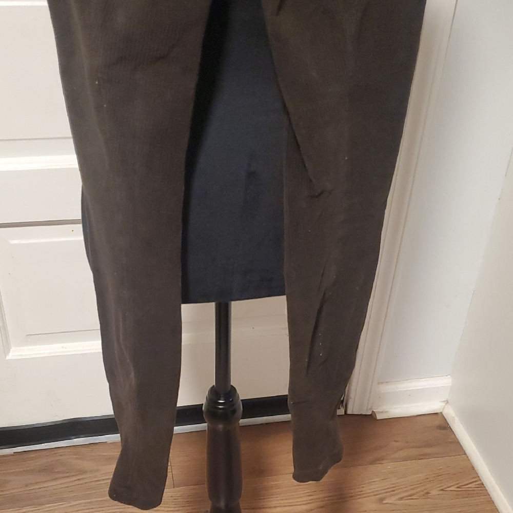 Vince Elastic Waistband Leggings - Brown Corduroy - Picture 8 of 8